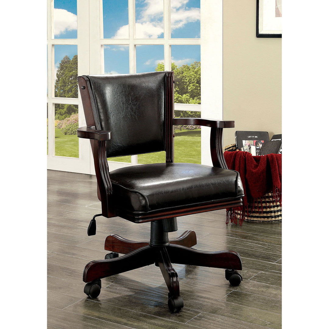 Rowan - Height - Adjustable Arm Chair - Cherry