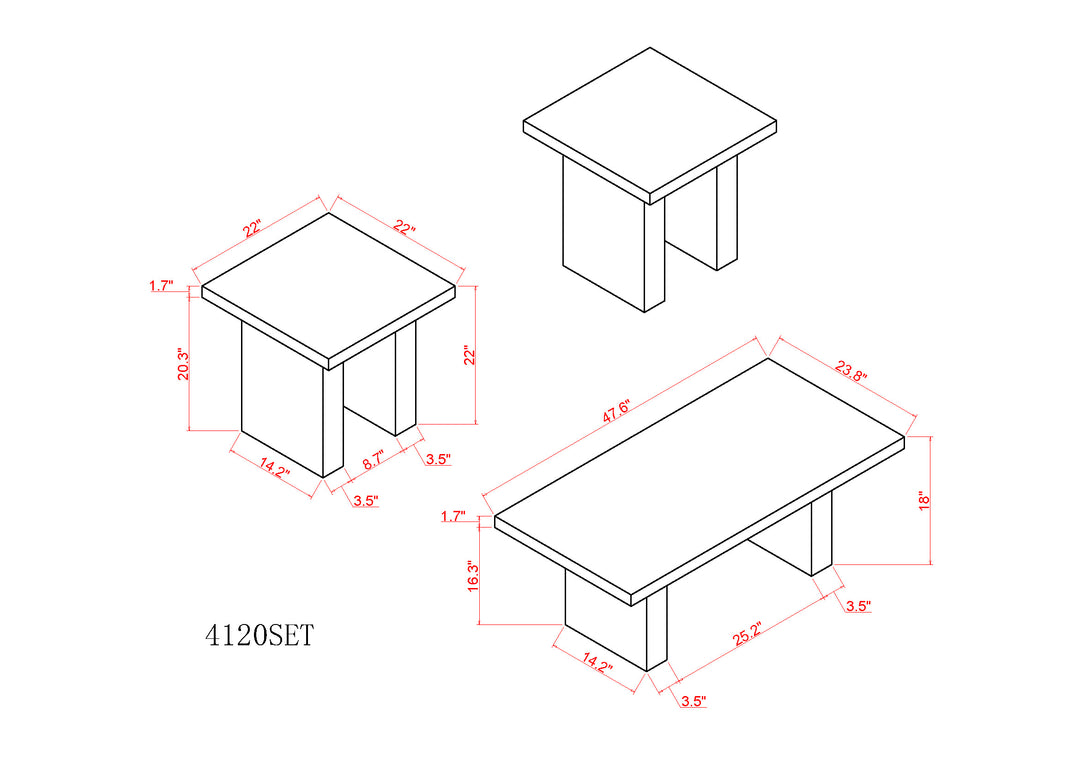 Vega Accent Table