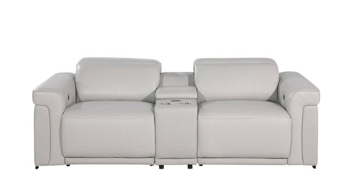 1126 - 3-Piece Modular Power Reclining Loveseat In With 2 Power Recliners &amp; Power Headrests