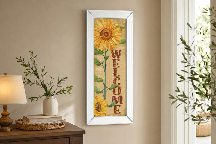 Welcome Sunflower By Ed Wargo - Yellow