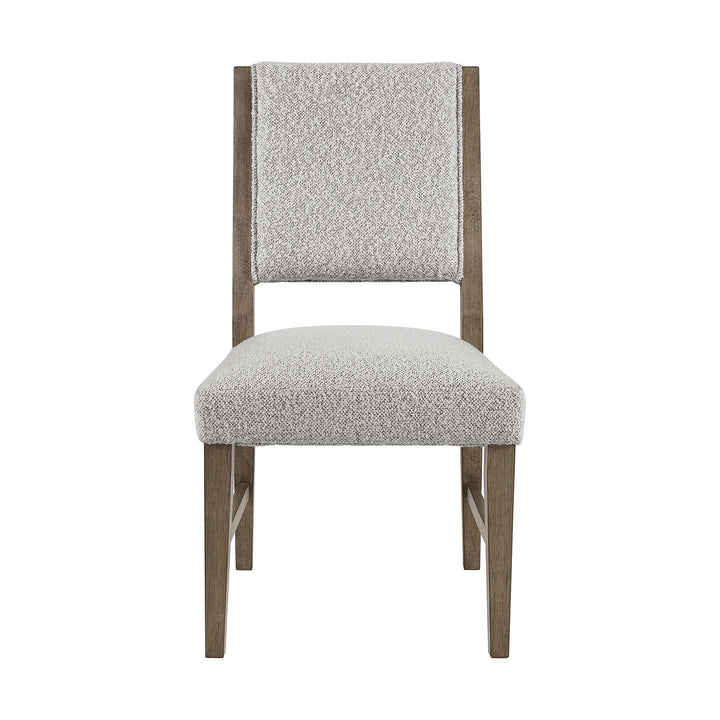 Conner - Dining Side Chair (Set of 2) - Oak / Light Gray