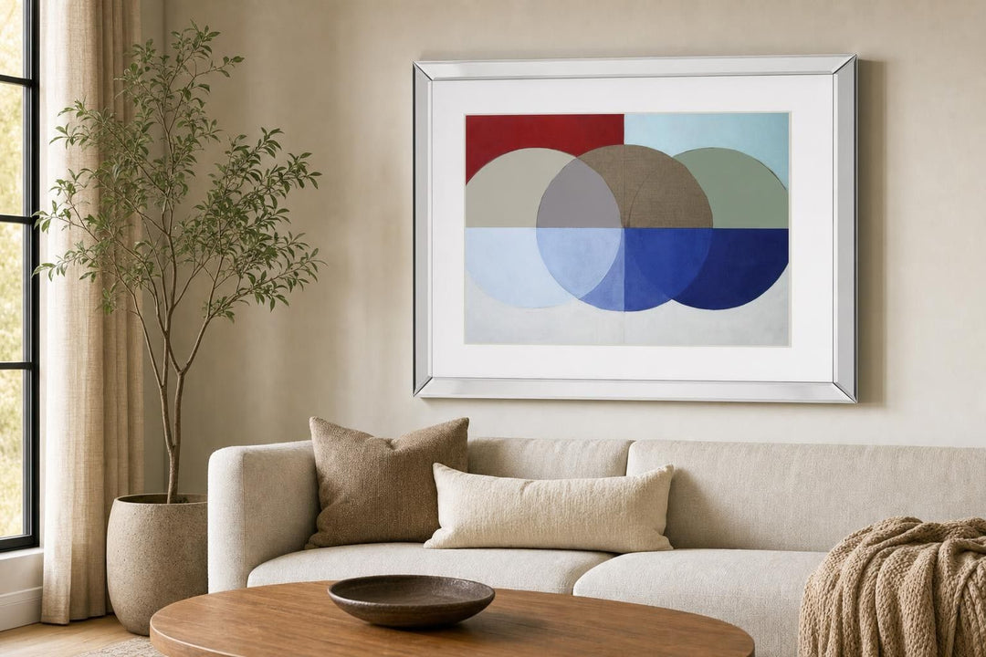 Clear Intentions III By Bellissimo Art - Blue