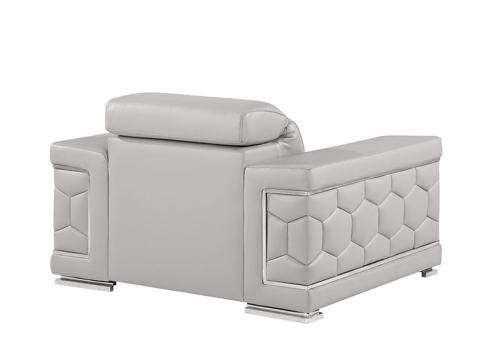 296 - Genuine Leather Chair