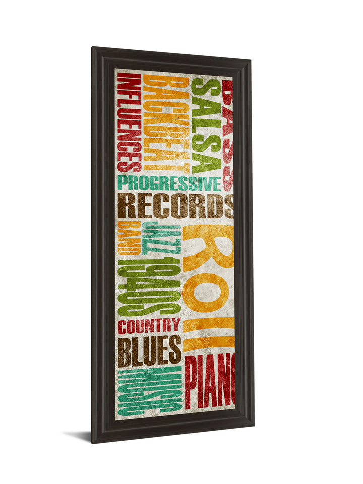 Rock &amp; Roll By Sd Graphics Studio - 18 x 42 - Orange