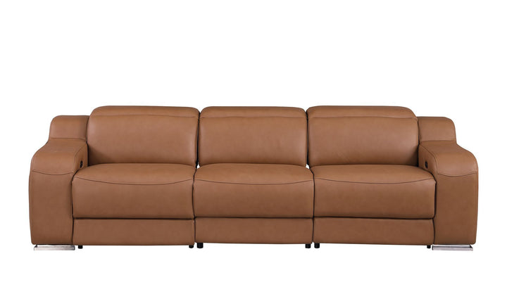 1116 - 3-Piece Modular Power Reclining Sofa In With 3 Power Recliners &amp; Power Headrests