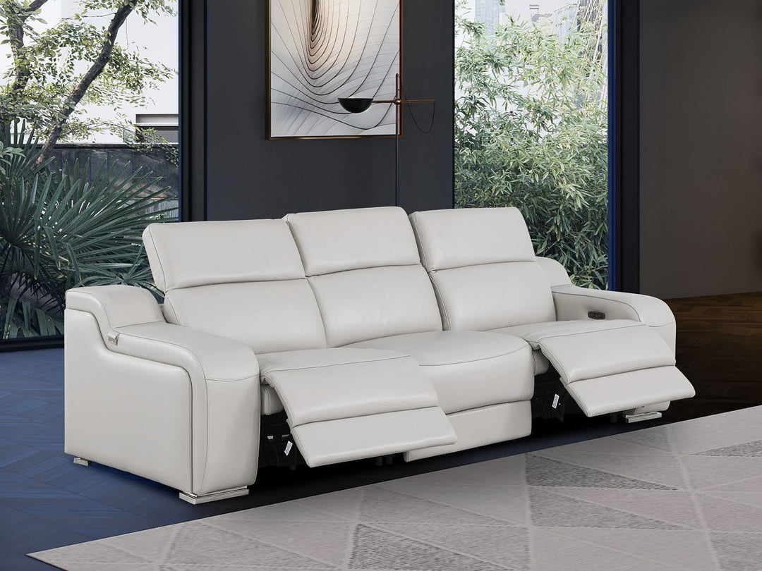 1116 - 3-Piece Modular Power Reclining Sofa In With 2 Power Recliners &amp; Power Headrests