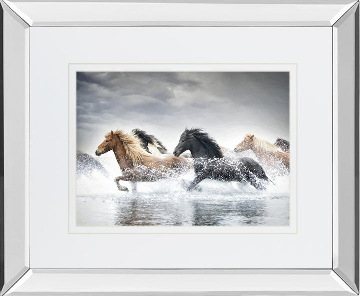 Horse Run V By PHBurchett - Gray