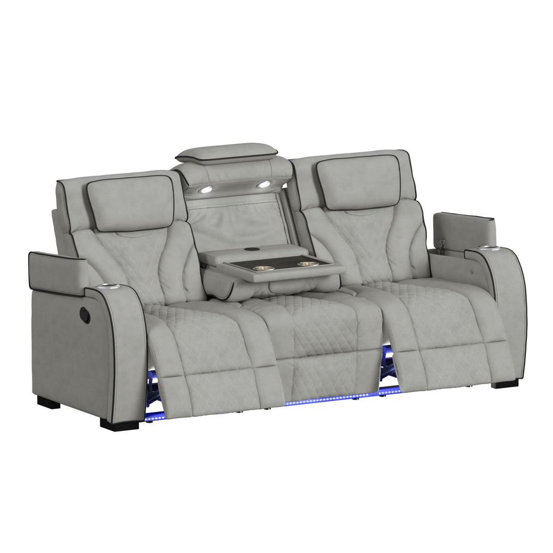 Blitz - Motion Sofa With DDT, Reading Light, Wireless Charger And LED