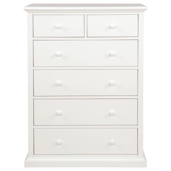 Sumerlin 6-drawer Bedroom Chest of Drawers White