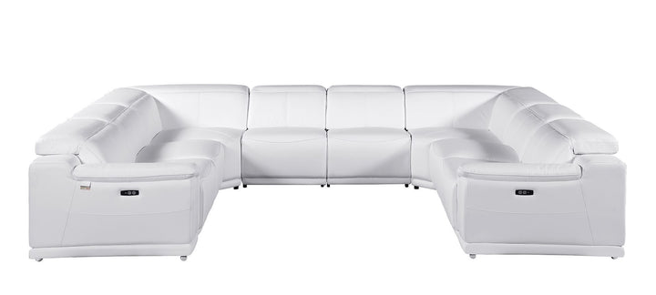 9762 - 8-Piece U-Shaped Sectional Sofa With 4 Power Recliners