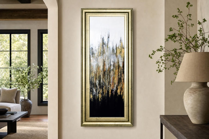 18x42 Metalico II By Leticia Herrera - Dark Gray