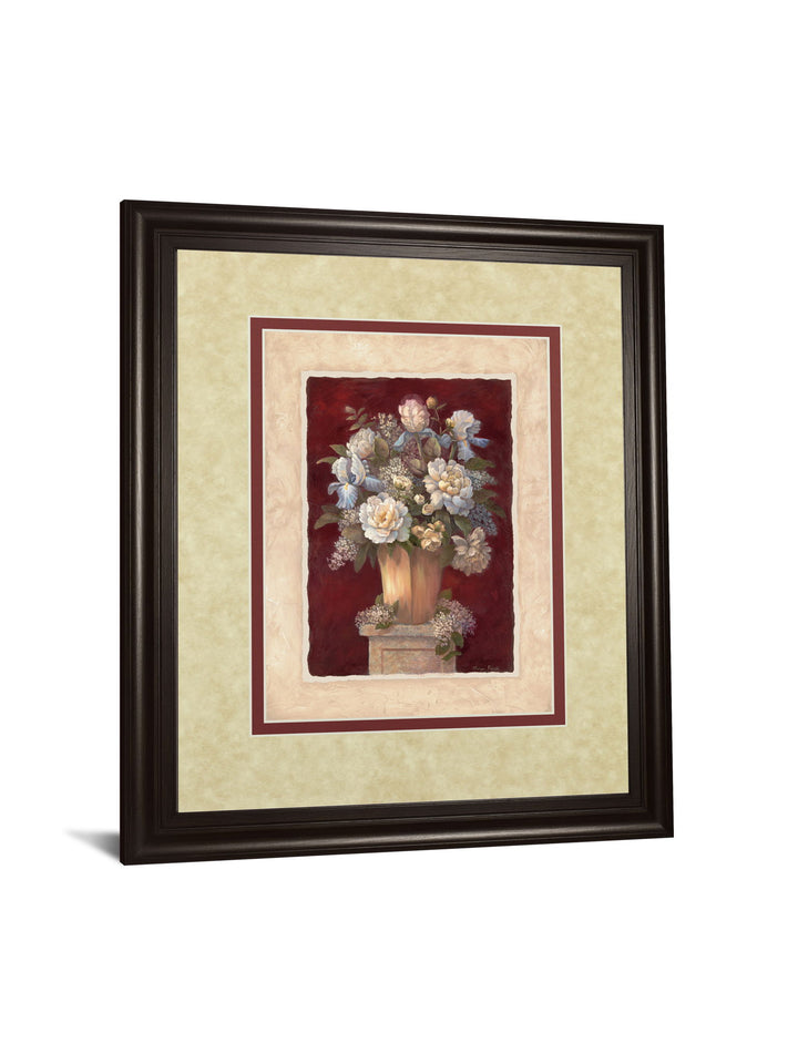 Traditional Il By Vivian Flasch - Framed Print Wall Art - Beige