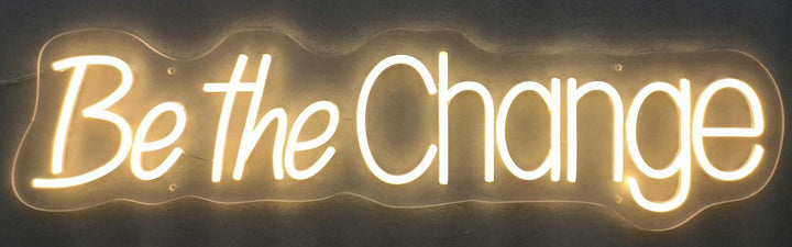Neon Be The Change - Yellow