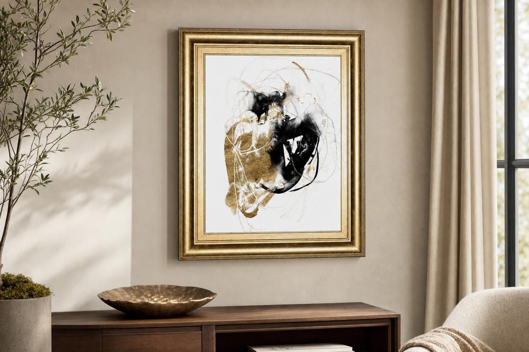 22x26 &amp; Splash III By Jennifer Goldberger - Beige