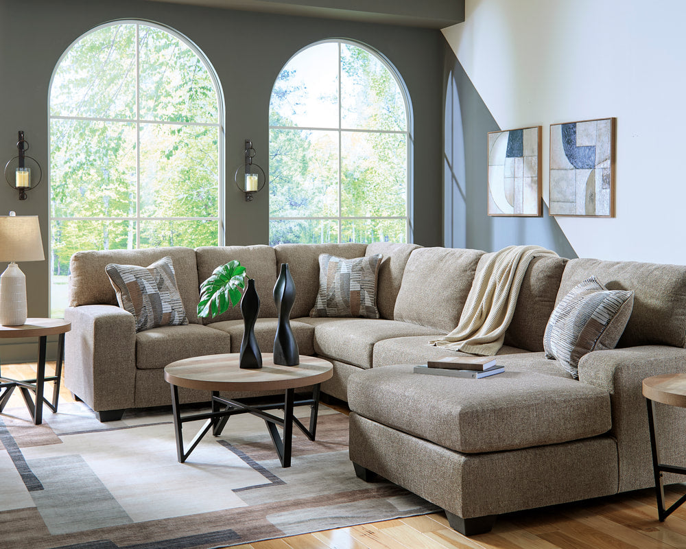 Ashley 484-04  3PC Sectional w/Full Size Sleeper