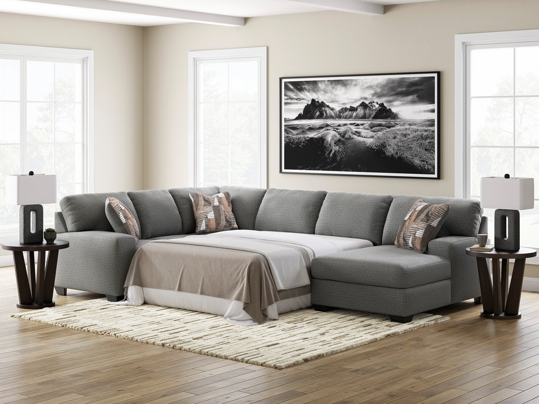 Ashley 484-05  3PC Sectional w/Full Size Sleeper