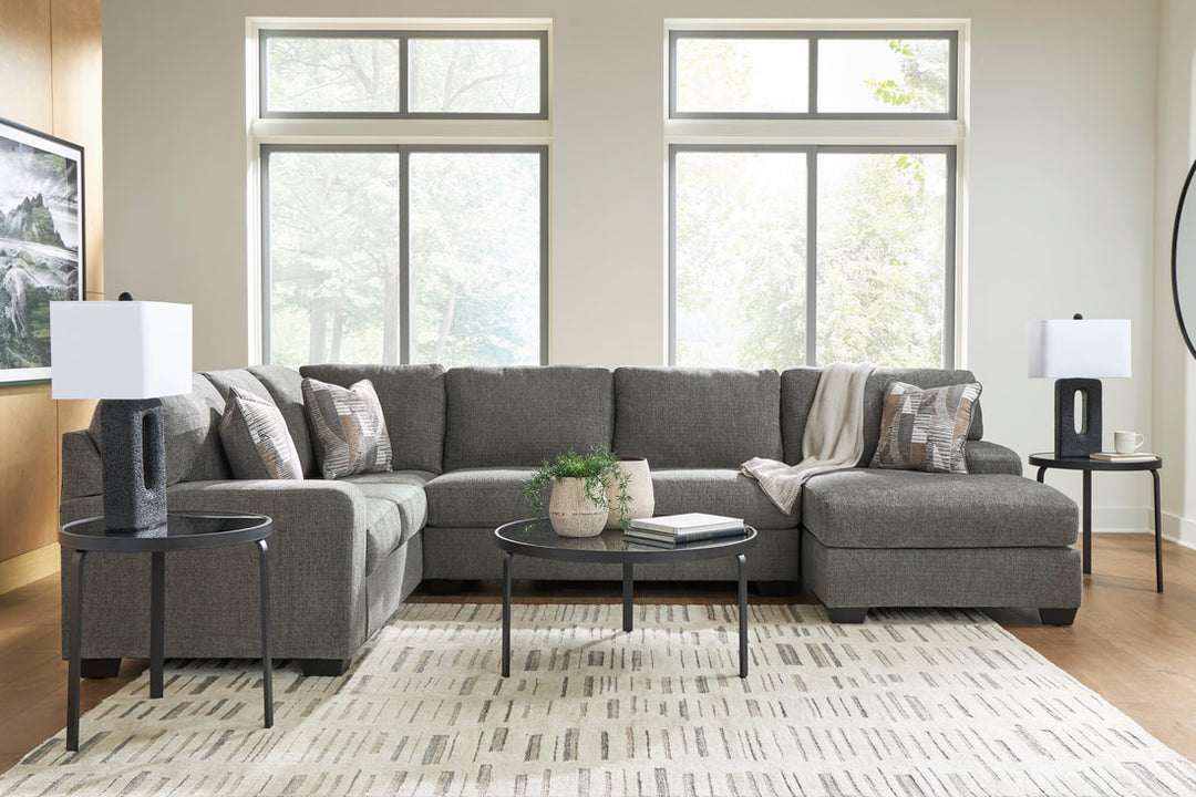 Ashley 484-05  3PC Sectional w/Full Size Sleeper
