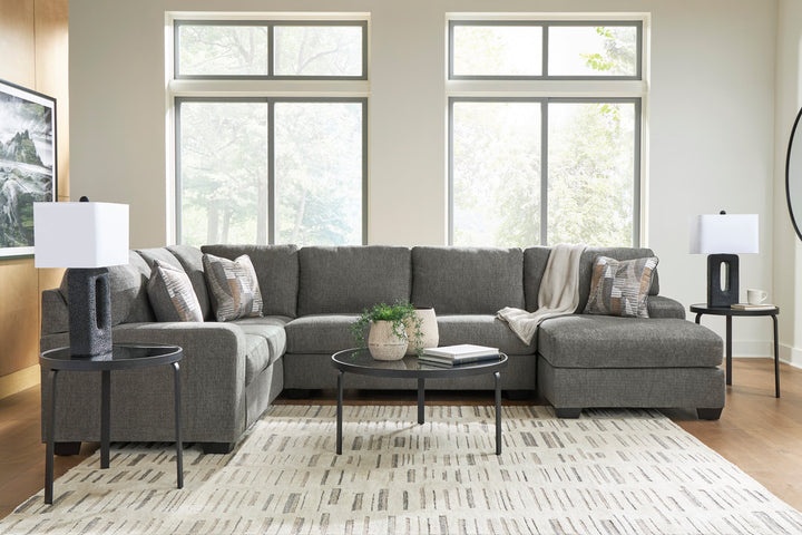 Ashley 484-05  3PC Sectional w/Full Size Sleeper  (ETA: 10/13)