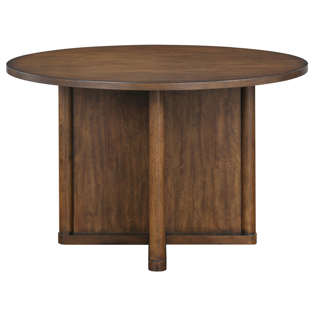 Cambridge - 5 Piece Dining Room Set (Table, 4 Chairs) - Dark Brown