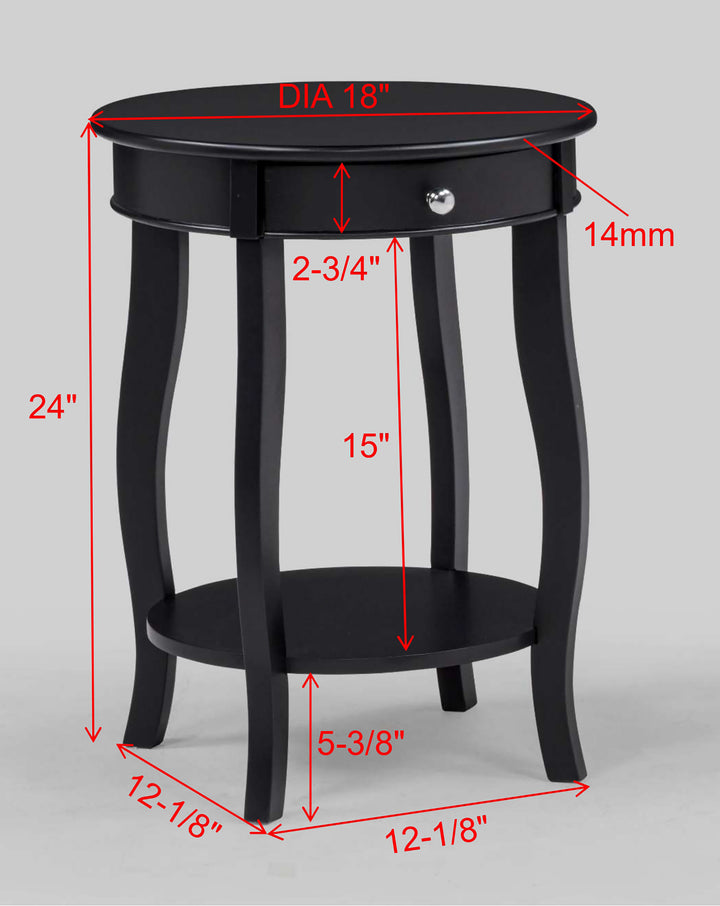 Jacie Chairside Table