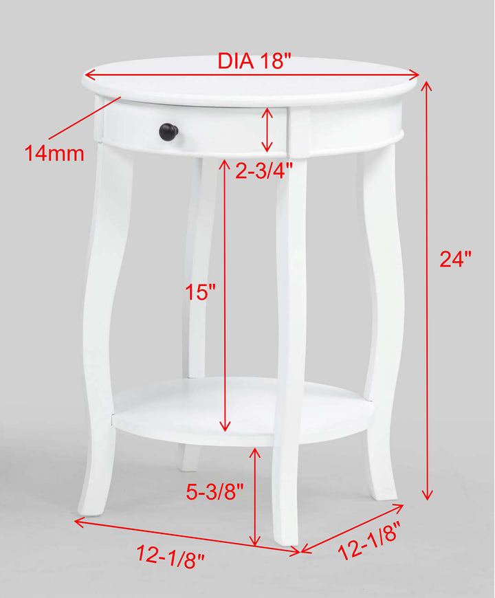 Jacie Chairside Table