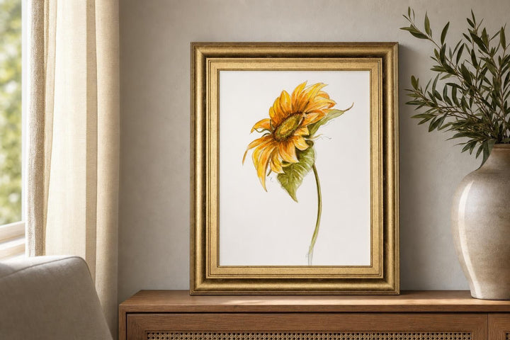 22x26 Harvest Gold Sunflower I By PatriciaPinto - Yellow
