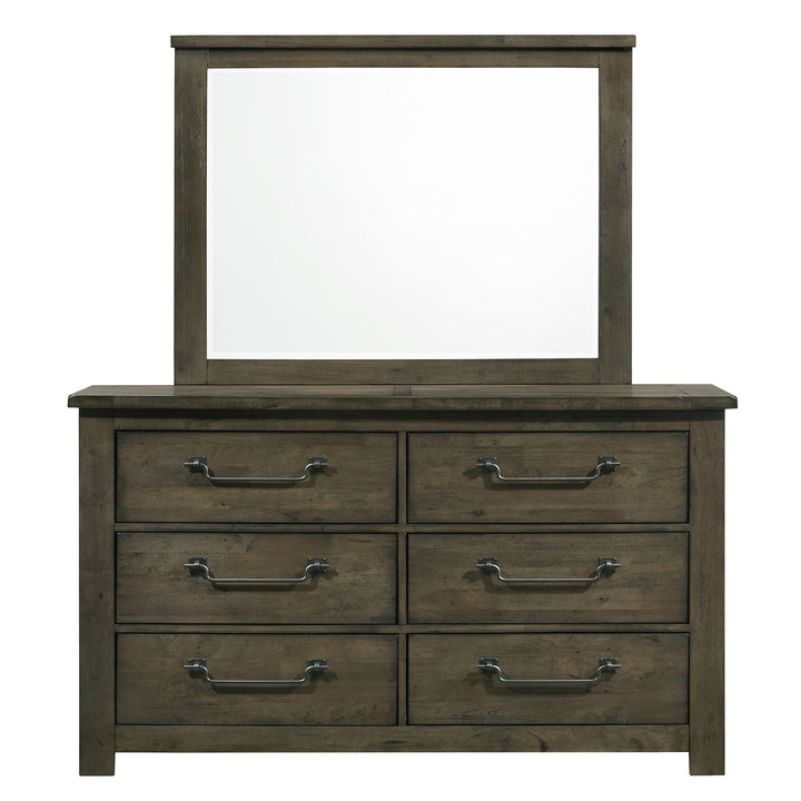 Maverick - Dresser & Mirror - Grey