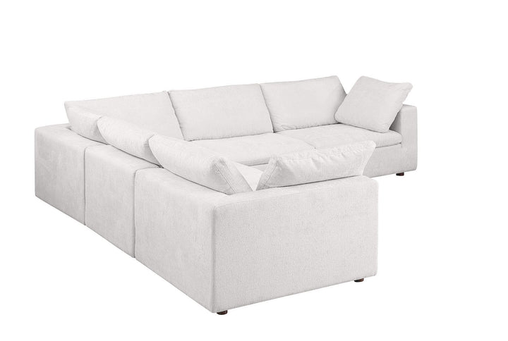 1100 - 5-Piece L-Shaped Sectional - Pearl