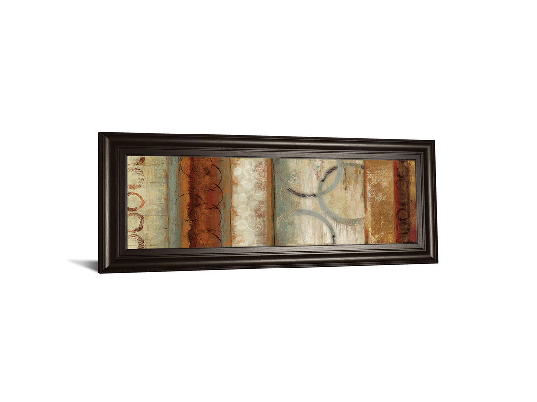 Juncture Il By Tom Reeves - Framed Print Wall Art - Light Brown