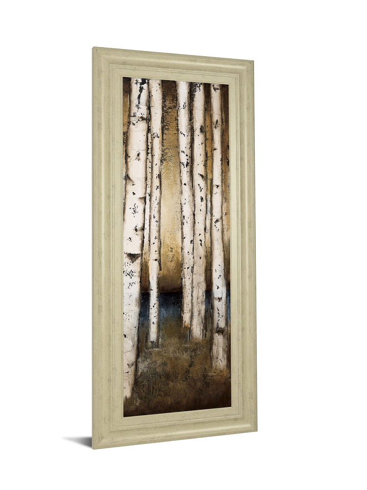 Birch Landing III By St Germain - Framed Print Wall Art - Beige