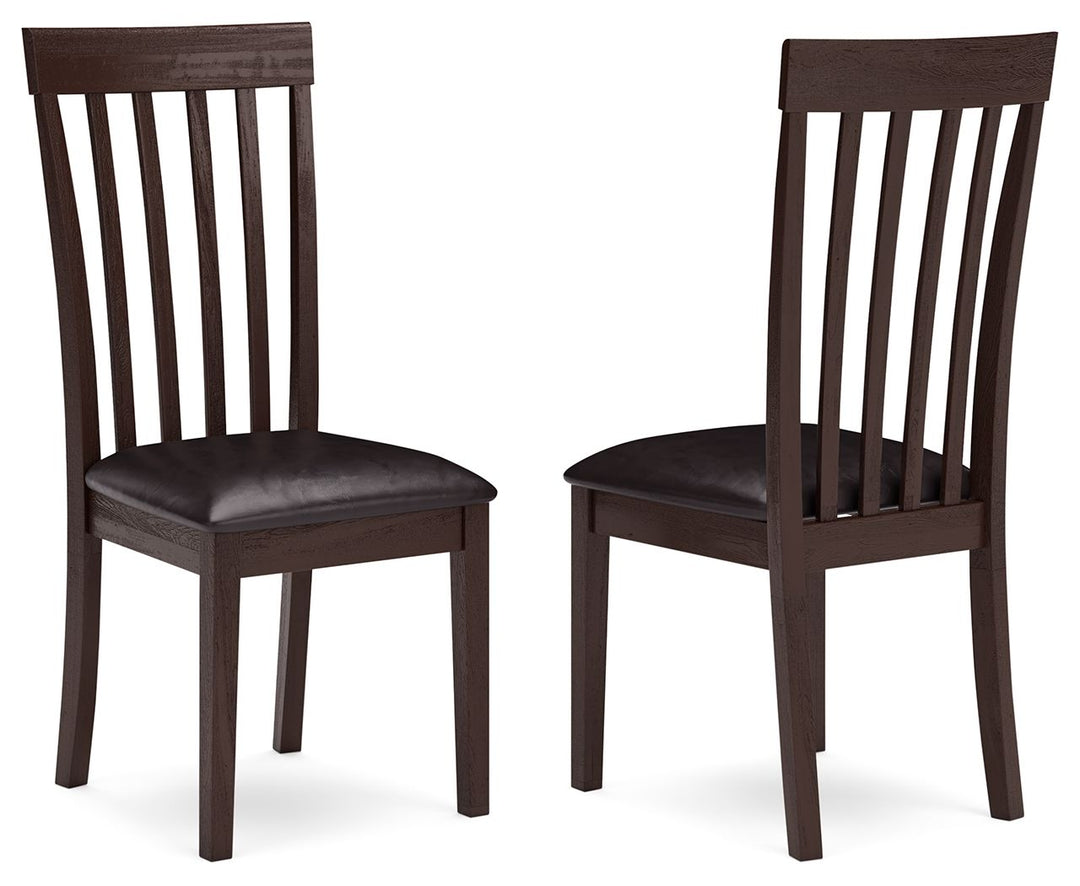 Hammis - Dining UPH Side Chair (Set of 2) - Dark Brown