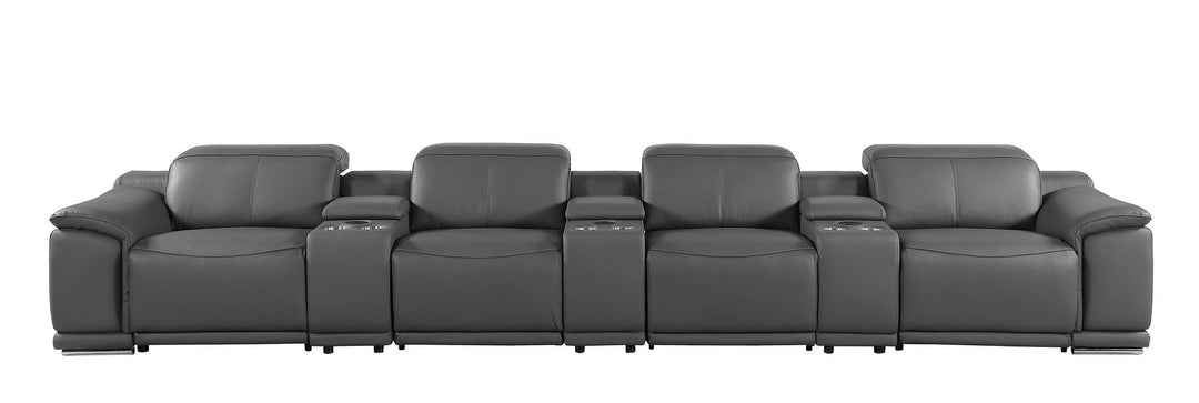 9762 - 7-Piece Modular Power Reclining Sofa With 4 Power Recliners