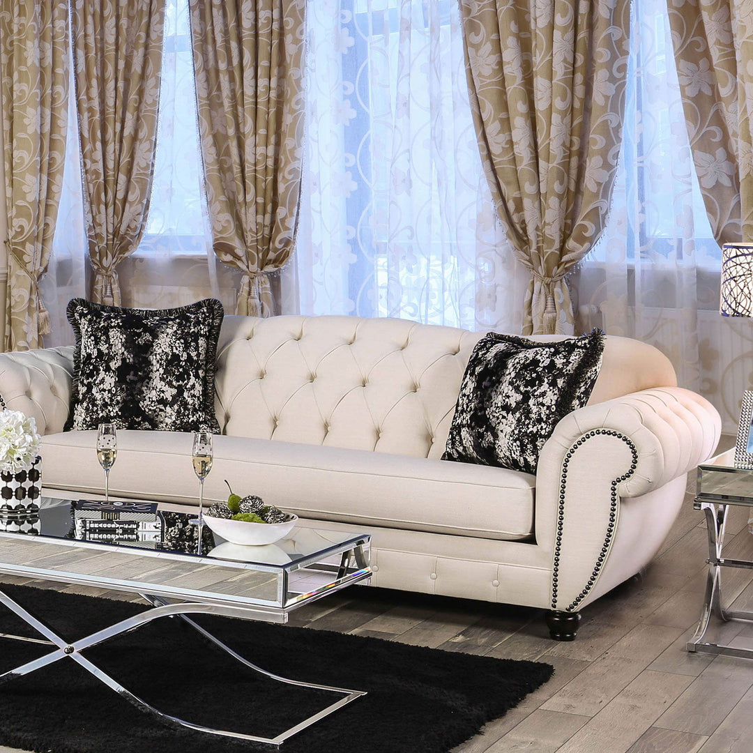 Gilda - Sofa - Beige / Black