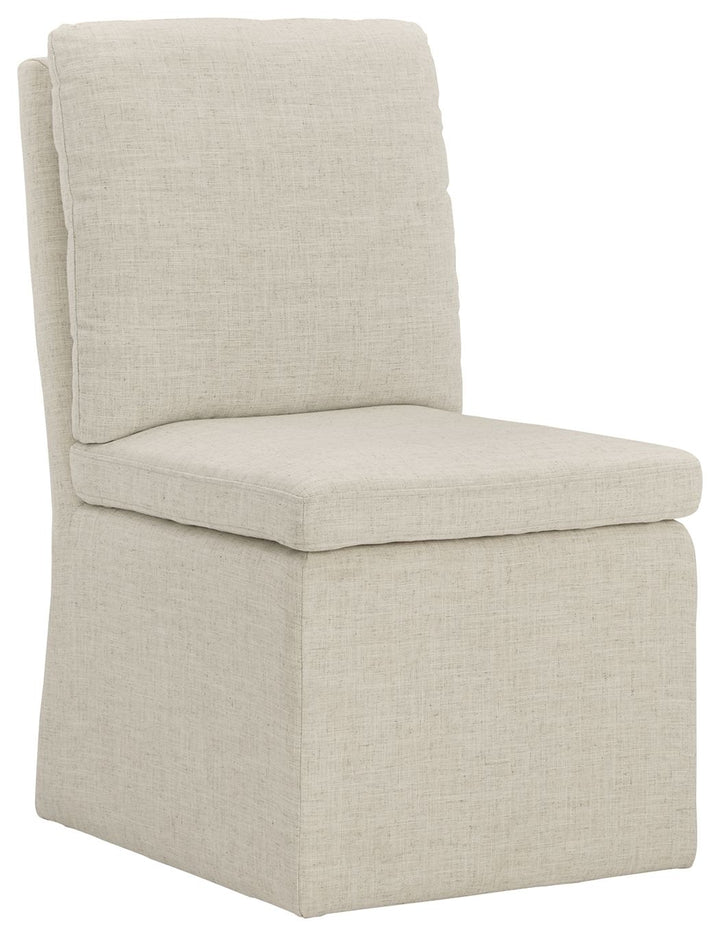 Krystanza - Dining UPH Side Chair (Set of 2) - Oatmeal