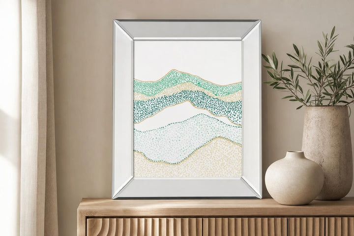 Terra Dots I By Vanna Lam - White