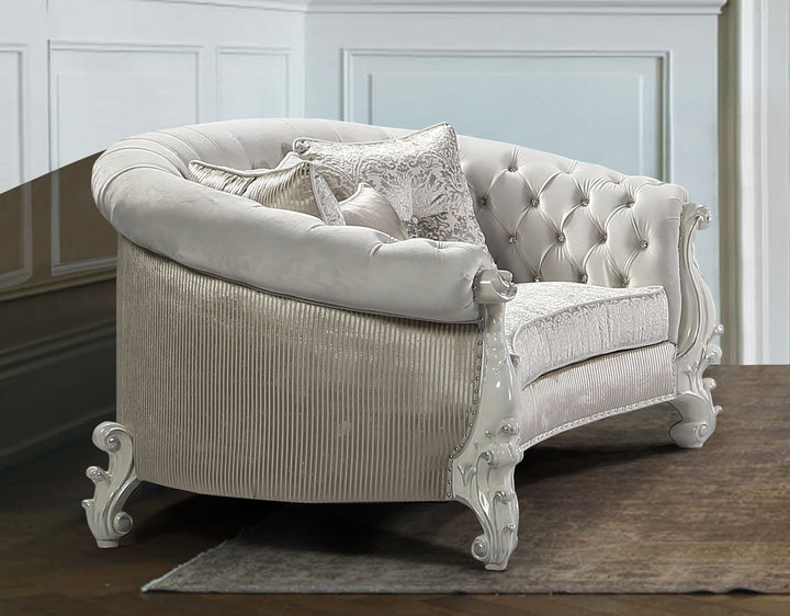 Juliana - Loveseat - White