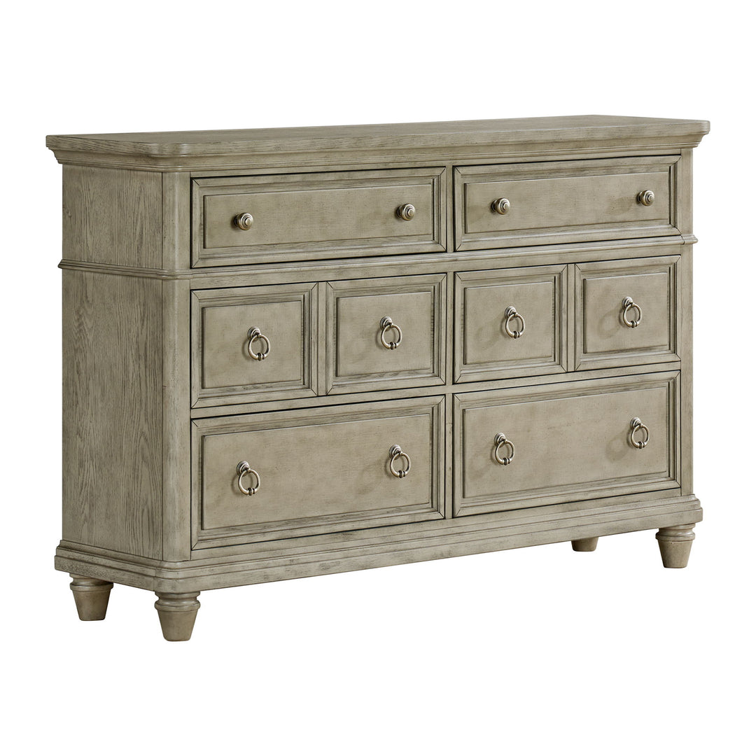 Whit-Ash - Panel Bedroom Set With Door Chest