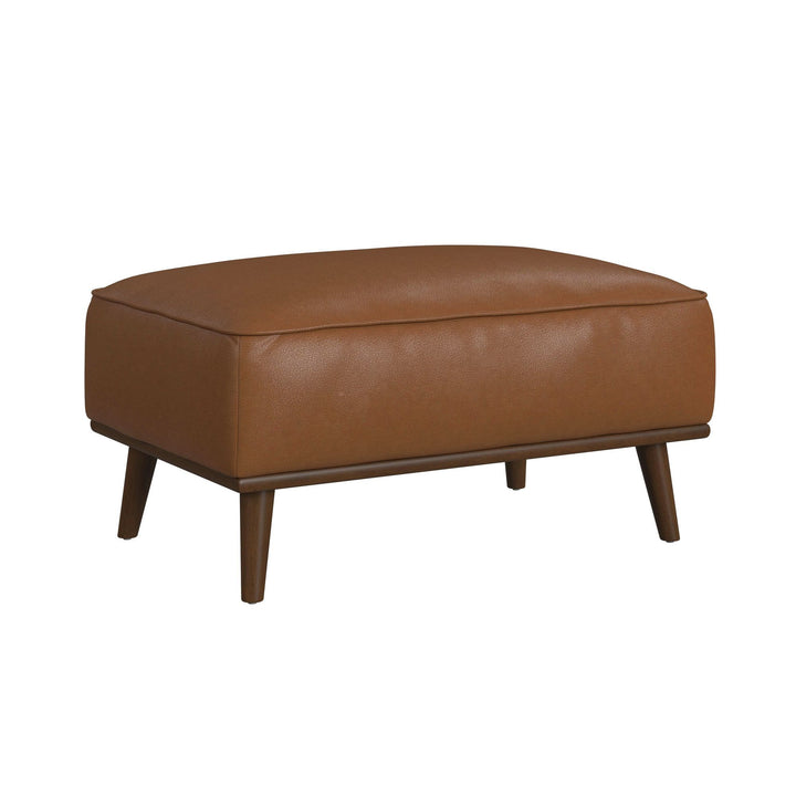 Destiny - Ottoman With Wood Base