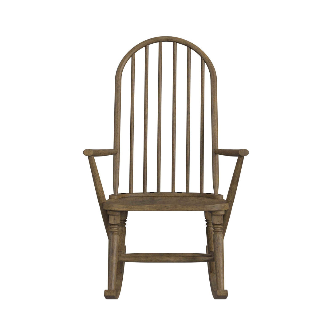 Heritage &amp; Home - Rocking Chair - Oak Brown