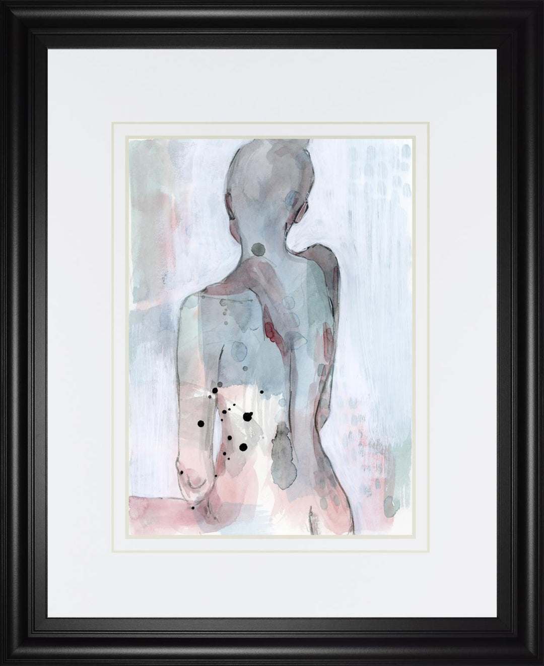 34x40 Modern Madonna I By Grace Popp - Light Blue