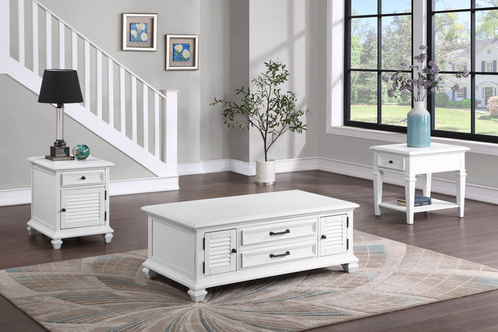 Charlestown - 3 Piece Occasional Table Set (DON'T USE) - White