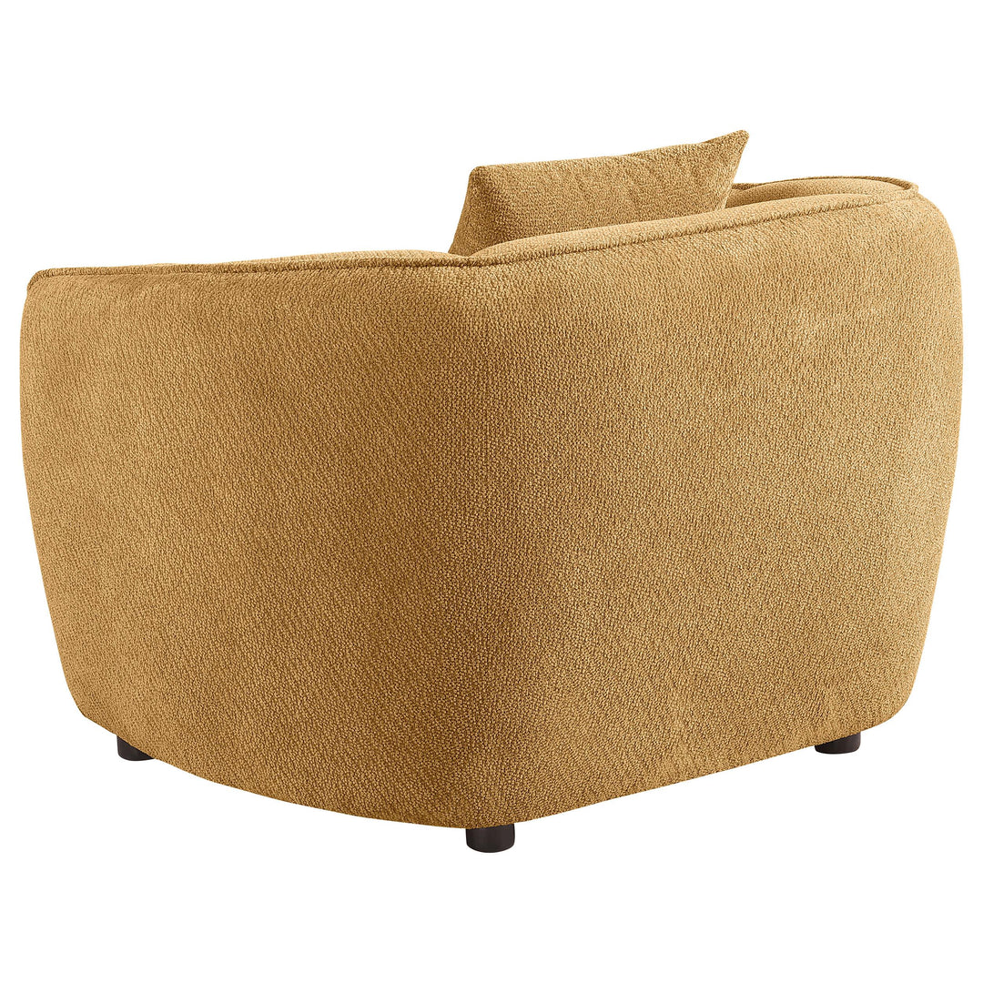 Aleisha 3-piece Fabric Upholstered Sofa Set Mustard Yellow