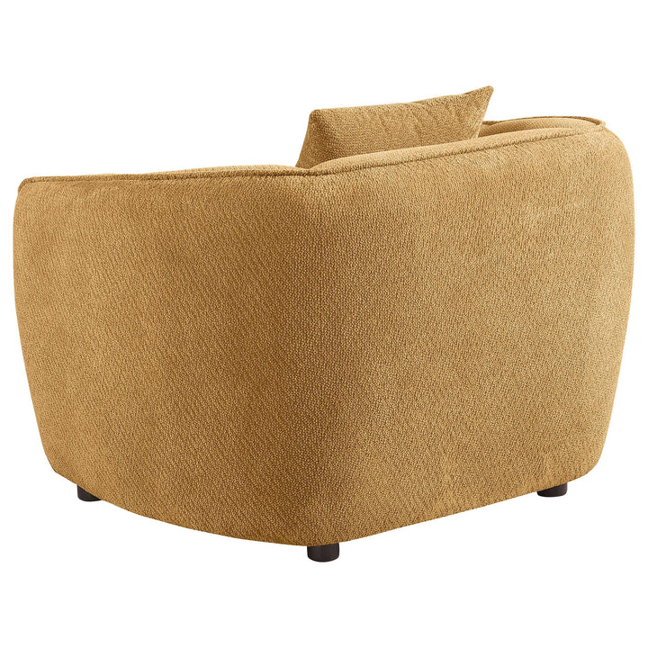 Aleisha 3-piece Fabric Upholstered Sofa Set Mustard Yellow