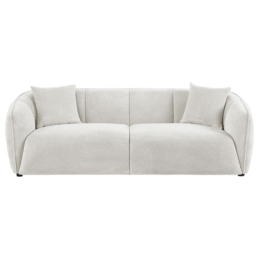 Aleisha Fabric Upholstered Sofa Sand
