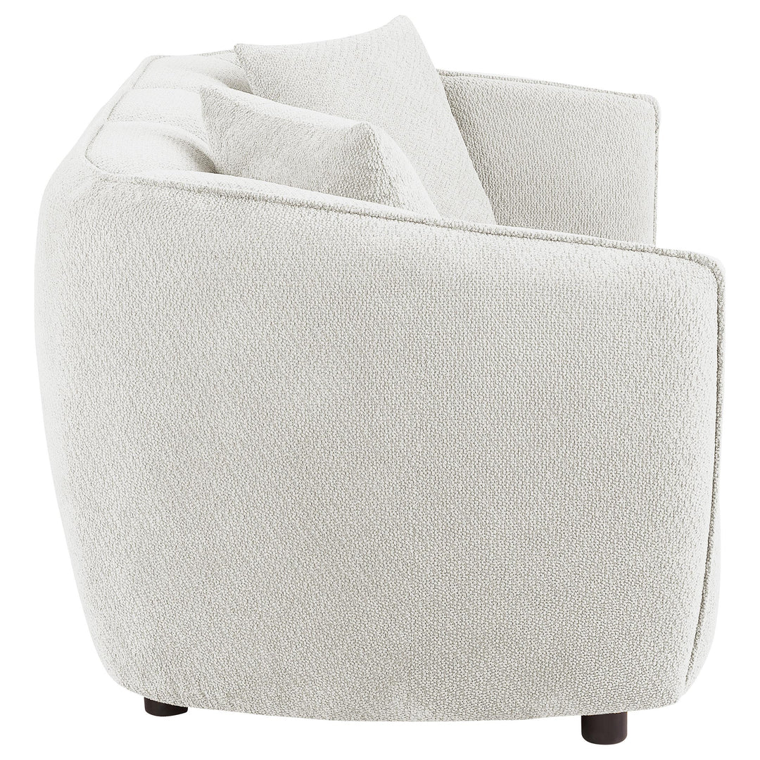 Aleisha Fabric Upholstered Loveseat Sand