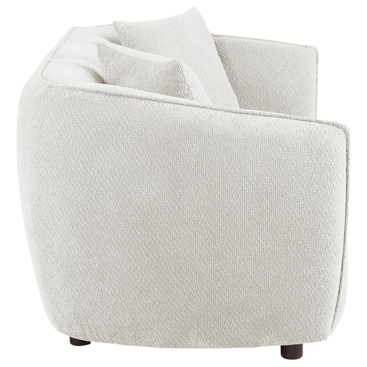 Aleisha Fabric Upholstered Loveseat Sand