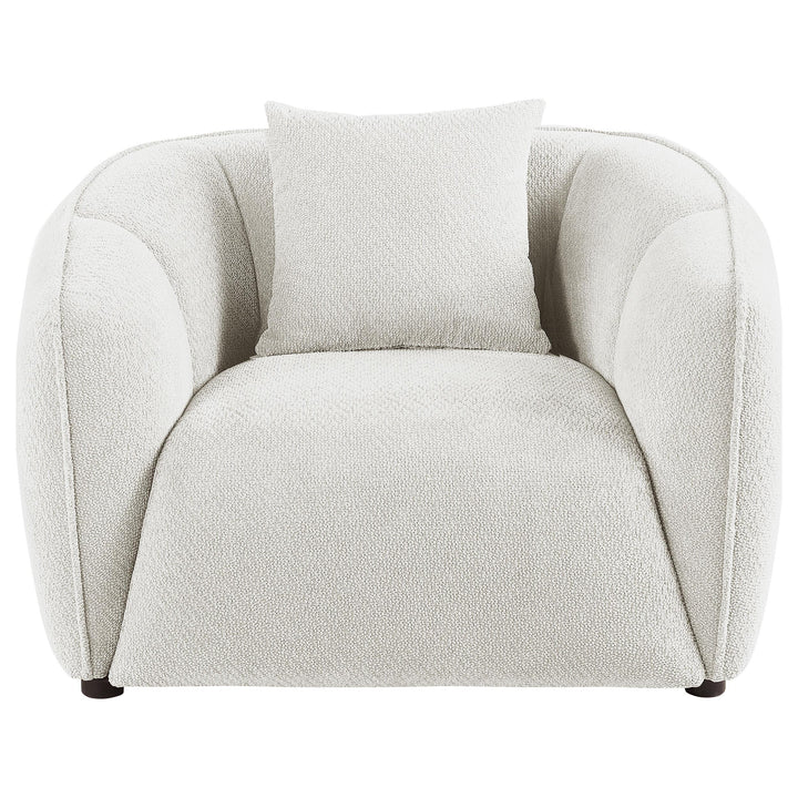 Aleisha Fabric Upholstered Accent Chair Sand