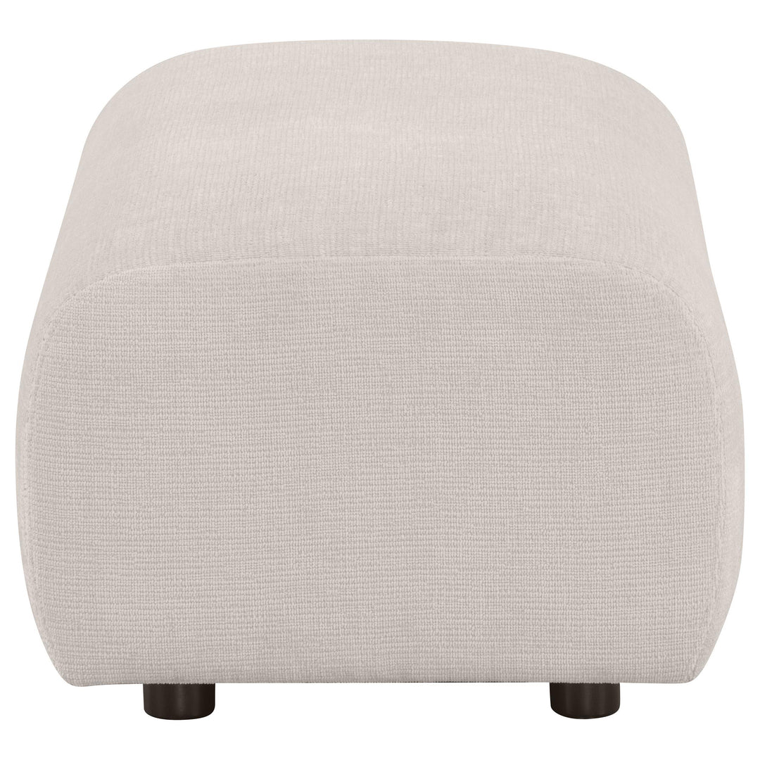 Burnett 4-piece Chenille Upholstered Sofa Set Ivory