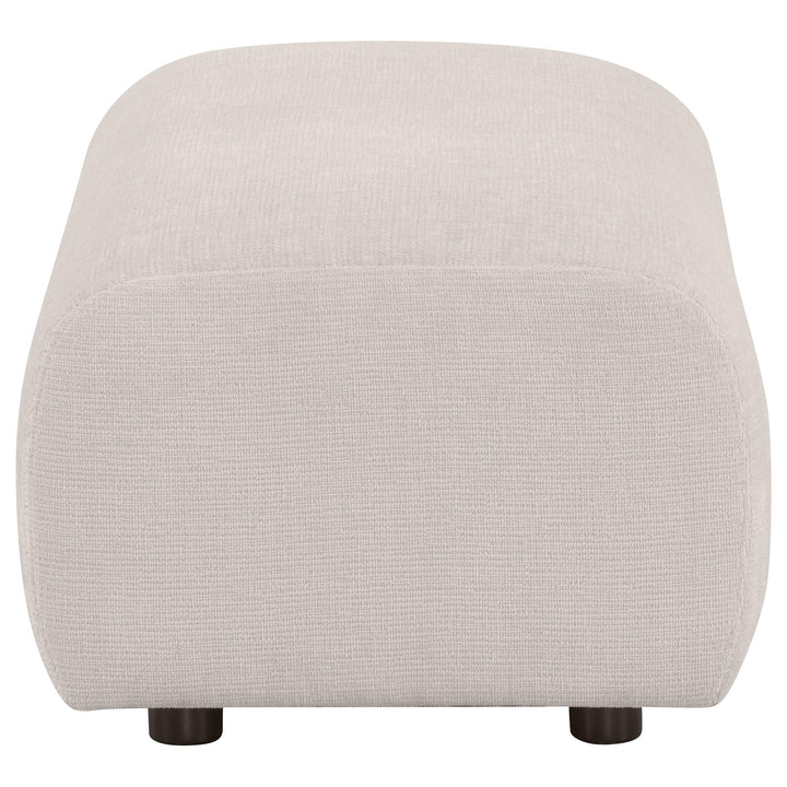 Burnett 4-piece Chenille Upholstered Sofa Set Ivory