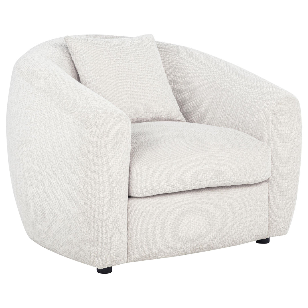 Isabella 3-piece Fabric Upholstered Sofa Set Sand